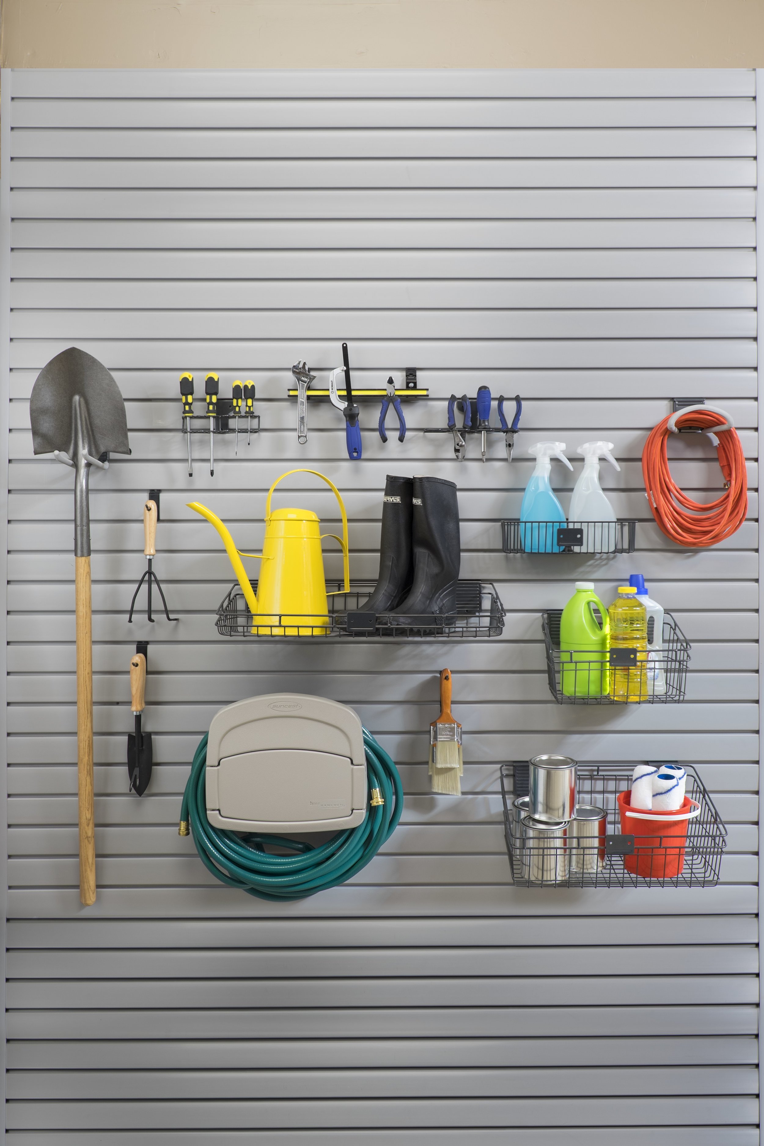 Slatwall 2024 tool storage